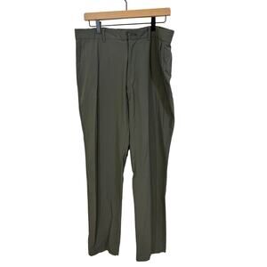 Gap Slim Fit Gray Lightweight Tech Travel Chino Pants Men's 36x34